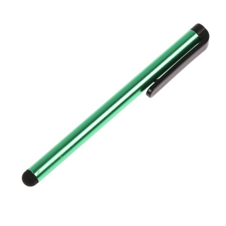 Luazon stylus, for a tablet and phone, 10 cm, thermal, with a mount, green