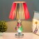 Bulbed lamp 16686/1 E27 40W chrome 29x29x50 cm Risalux