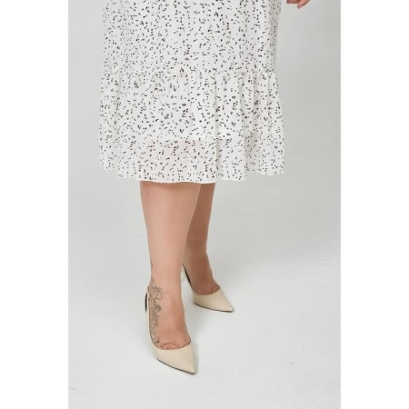 Female dress, size 58, milk color-5