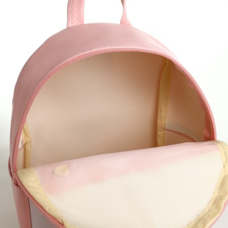 Backpack children Bunny, 19*9*23, lightning department, n/pocket, pink-7
