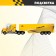 Radio -controlled truck "Fur", works on batteries, lighting effects, mix