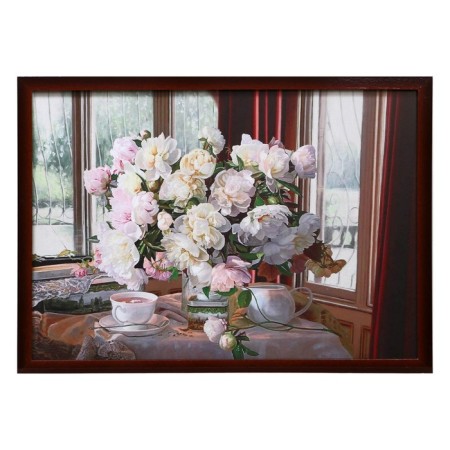 Picture "Bouquet on the table" 56*76 cm, frame mix