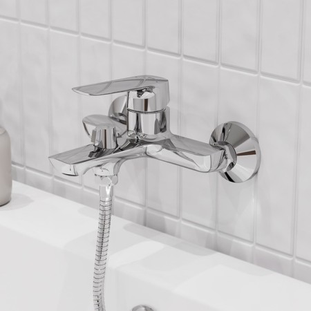 Bath mixer IDDIS SIGN Sigsb02i02WA, chrome-1