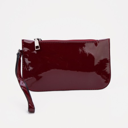 Set of bags with zipper, red color-5
