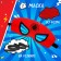 Carnival set "Super Wheam": Cloak and Mask