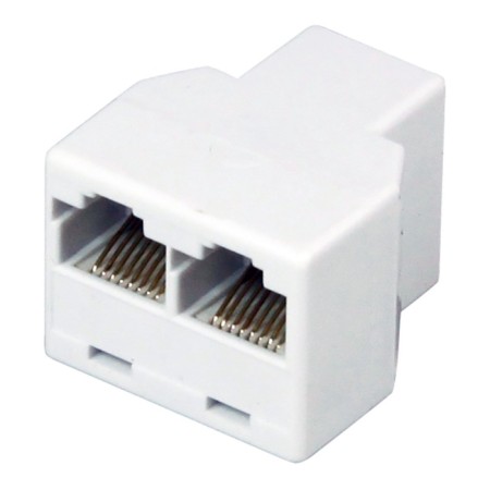 Network Lan adapter, 8P88C nest (RJ-45)-2 nests 8P88C (RJ-45) Rexant-3
