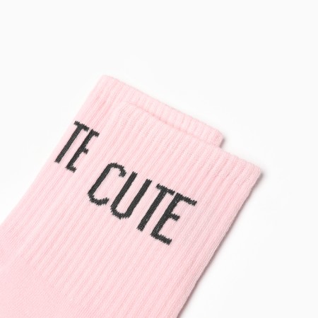 CAFTAN "CUTE" socks p. 36-40 (23-25 ​​cm), pink-1