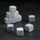 Visky stones "mountain peaks", natural steat, 10 pcs