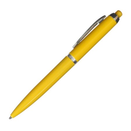 Automatic ball handle, 0.5 mm, under the logo, blue rod, yellow case-1