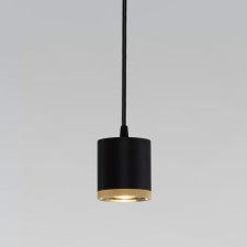 Suspended lamp Elektrostandard, Lead LED 12 W, 900X80X80 mm, IP20, Gold, Black Color.