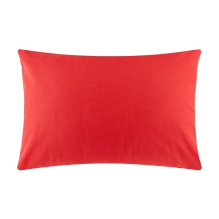 Pillowcase "Ethel" 50x70 cm, red color, stump, 125 g/m²