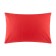 Pillowcase "Ethel" 50x70 cm, red color, stump, 125 g/m²