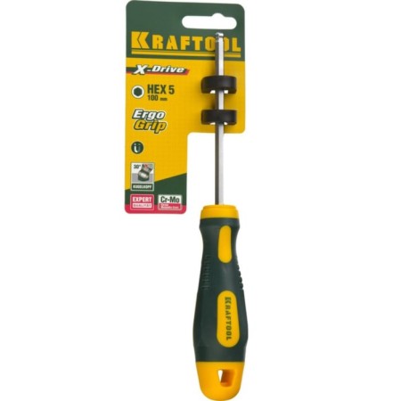 Slate Kraftool X-Drive, CRMO, two-component handle, Hex5 x 100