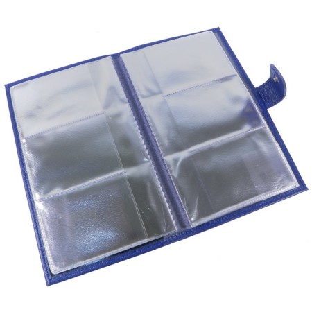 Businessman on the button, 24 sheets, blue color-1