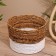 Wicker basket 25x25x20 cm