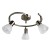 3 bronze lamps