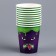 A single -single -paper glass "Monster", 250 ml