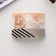Hair hairpin "Chara" stripes, 9 cm, mix