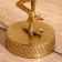 Flamino candlestick aluminum 10x12x19 cm