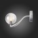 Wall lamp ST LUCE. SL1502.101.01. Legatezza. 1x5 W, G9, 4000K, 189 LM, 11.8x16.9 cm, chromium color