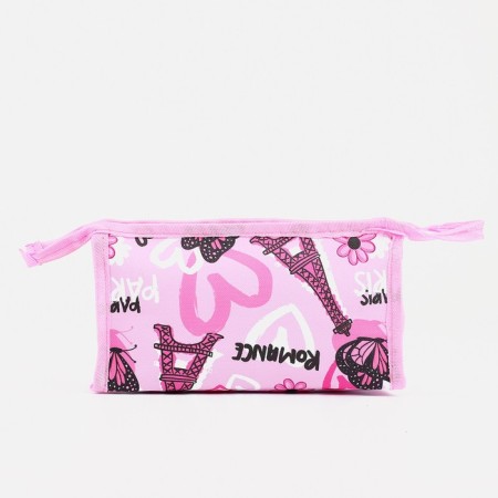Lightning cosmetic bag, pink color-1