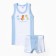 A set for a boy (T -shirt, panties), white color, height 116 cm