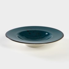Ceramic plate for paste 
