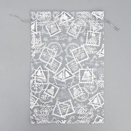 Bag Gift Organza "Good NG", 20 x 30 cm +/- 1.5 cm, New Year-4