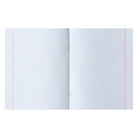A notebook of 96 sheets in the cage "Orange world!", Cover coated cardboard, block 65g/m2, mix-1