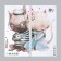 Stick plastic Interior color "Collish cats - date" Set 2 sheets 30x60 cm