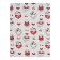 Waffle kitten white kitchen 45x60cm, 150g/m, HL 100%