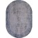 Oval Carbon Karmen Hali Armina, size 200x290 cm, color Blue/Blue