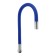 Pour for the Zein mixer, 3/4 ", flexible, silicone, stainless steel, 50 cm, plastic mesh, blue