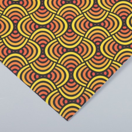 Scrapbooking paper "Summer wave" density 180 g 15.5x17 cm-2