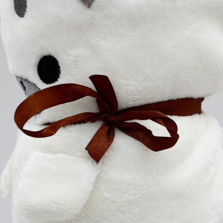 Soft toy-gun "dog", 20 cm, white color-1