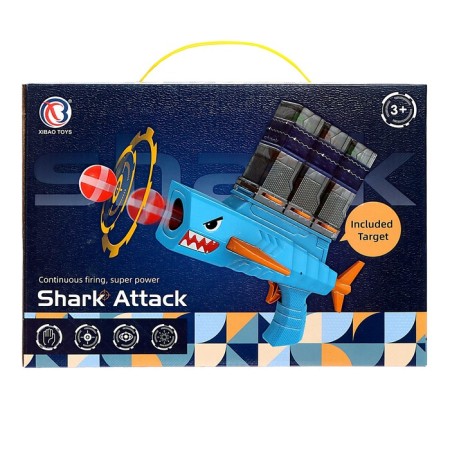 Darts with a shark gun, 2 clips, 9 balls-13