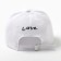 Women's cap Minaku "Love" Color White, rr 56-58