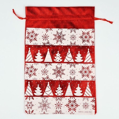 Boach Gift brocade "New Year ornament", red, 20 x 30 cm, new year-4