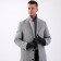 Gloves male, dimensionless, with insulation, black color