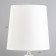Board lamp "Maria" E14 40W chrome 22.5x22.5x28 cm Risalux