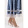 Women's dress, size 66, gray color