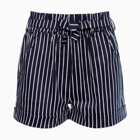 Women's casual shorts, dark blue color, size 50-5