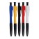 Ballic handle, automatic, blue core "Office-style", with a rubber holder, mix