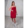 Pareo female, burgundy color, waffle leaf