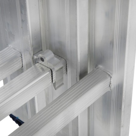 Tundra staircase, three -section, aluminum, 11 steps-1