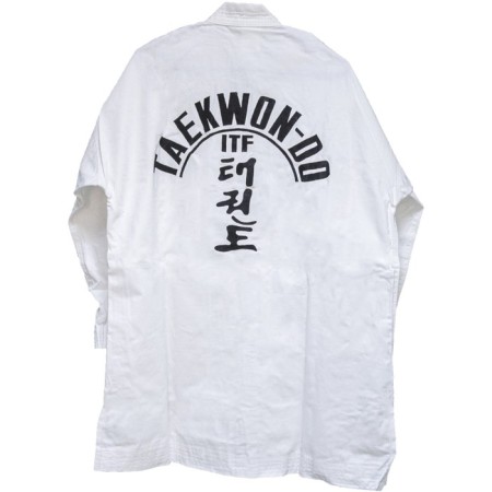 Kimono for Taekwondo ATEMI AX8, ITF with silkography, 220-270 g/m2, size 48-50/170-3
