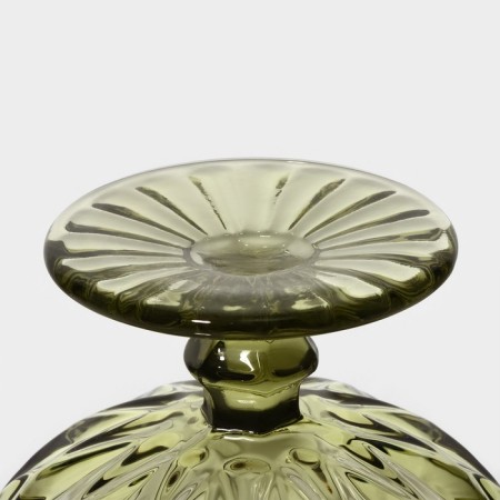 Glass Glass Magistro "Cruise", 350 ml, D = 12 cm, green color-5