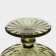Glass Glass Magistro "Cruise", 350 ml, D = 12 cm, green color