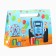 Gift package, blue tractor, 40x30x12 cm