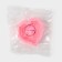 Mold Dolyana "Heart", silicone, 7.5 × 7.5 × 2.5 cm, pink color